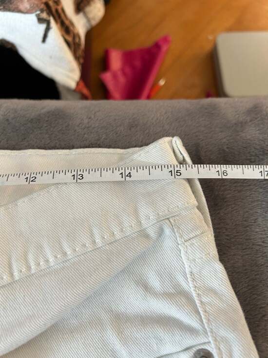 Levi’s white jeans size 32/30 - Picture 3 of 7